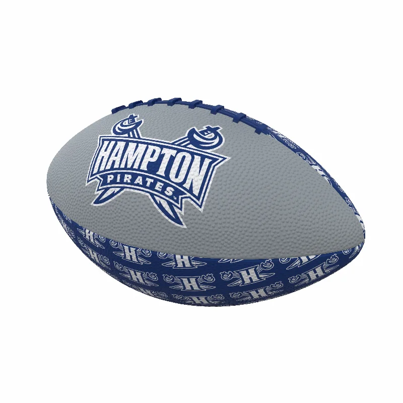 Rugby Balls For All-Weather Conditions-Hampton University Mini Size Rubber Footballl