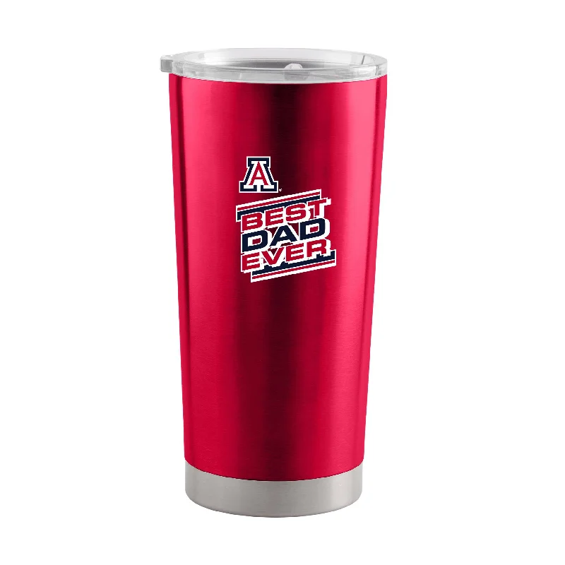 Sports Fan Team Mugs-Arizona 20oz Best Dad Ever. Stainless Tumbler