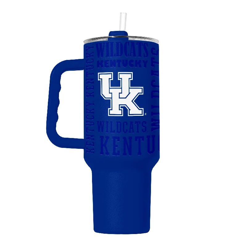 Classic Team Mugs-Kentucky 40oz Replay Powder Coat Tumbler