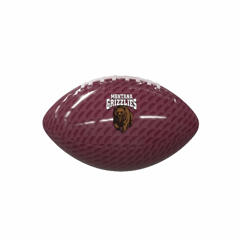 Premium Rugby Balls With Better Traction-Montana Carbon Fiber Mini Size Glossy Football