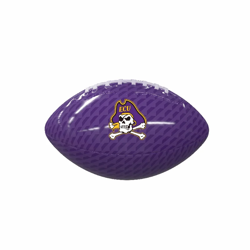 Official Rugby Balls For Tournaments-East Carolina Carbon Fiber Mini-Size Glossy Football