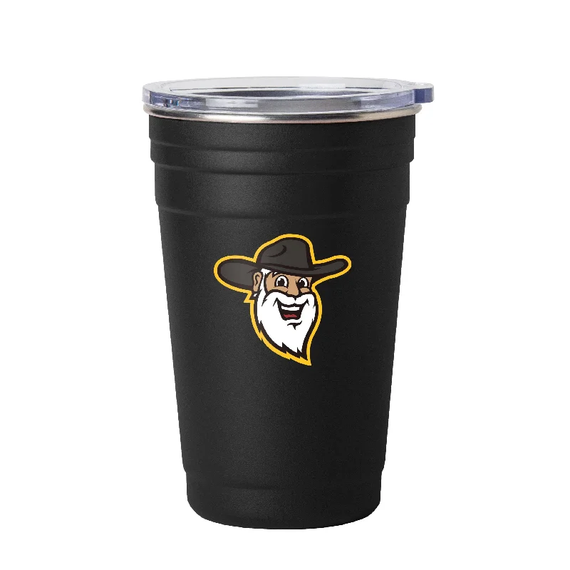 Unique Team Mugs-Appalachian State 22oz Flipside Stainless Cup