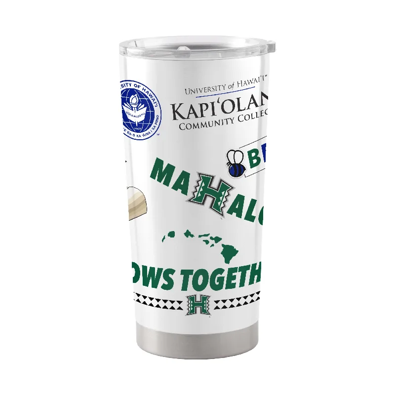 Custom Team Mugs For Fundraisers-Hawaii - Kapi'olani 20oz Native Stainless Tumbler