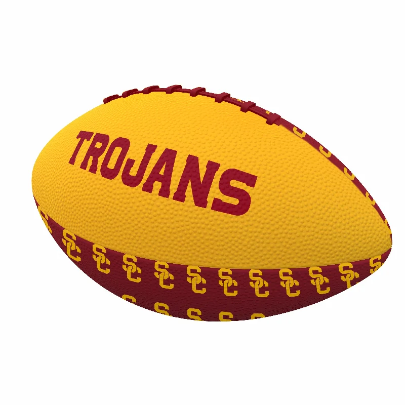 Strong Grip Rugby Balls-USC Mini Size Rubber Footballl