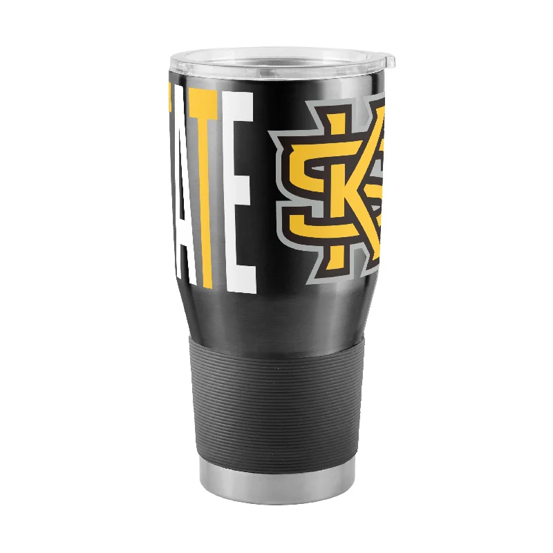 Team Mugs With Motivational Phrases-Kennesaw State 30oz Overtime Stainless Steel Tumbler