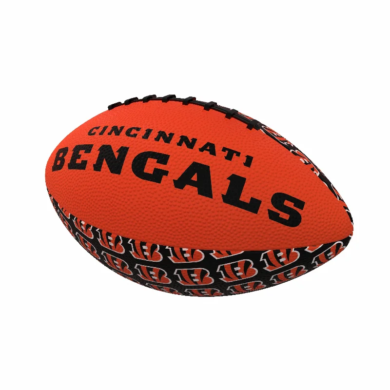 Professional Rugby Balls For Sevens-Cincinnati Bengals Mini Size Rubber Footballl