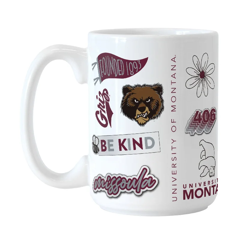 Premium Custom Team Mugs-Montana 15oz Native Sublimated Mug