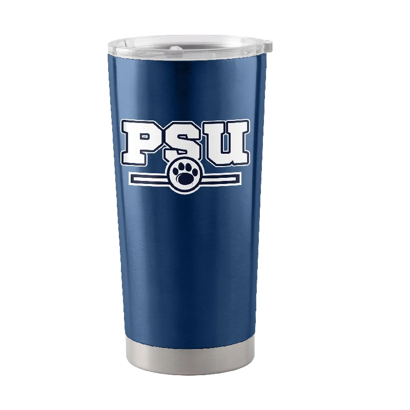 Custom Team Mugs For Events And Tournaments-Penn State 20oz Letterman Stainless Tumbler