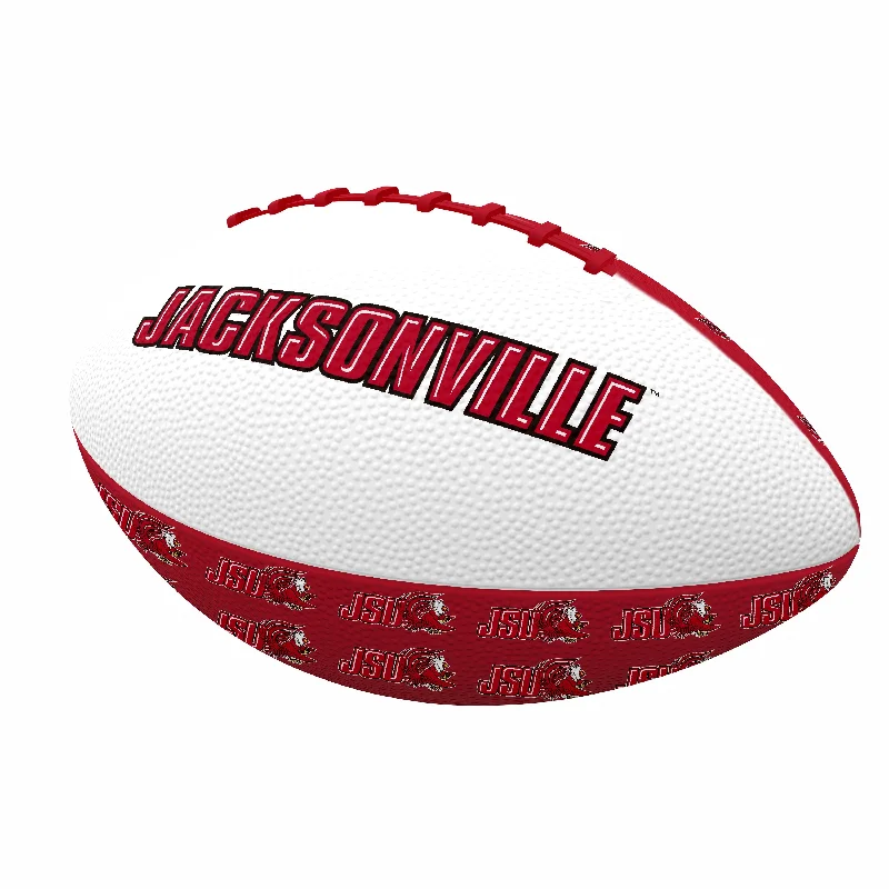 Training Rugby Balls For Speed-Jacksonville State Mini Size Rubber Footballl