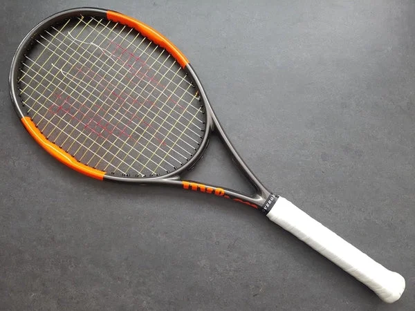 Elite Carbon Fiber Tennis Rackets-Kei Nishikori Personal Wilson Burn 95 Countervail