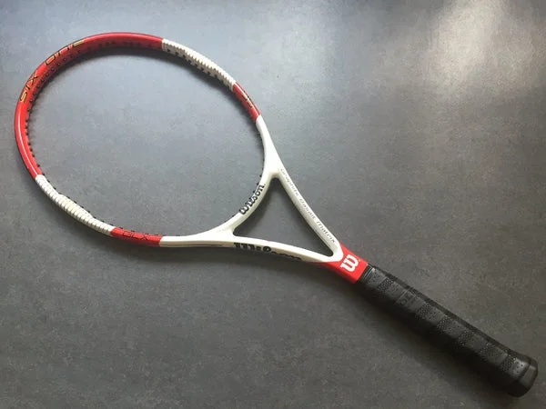 High-Speed Tennis Rackets-Wilson BLX Six.One 95 Paint Pro Stock 100 Year Logo (Glossy Paint)