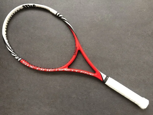 Long Handle Tennis Rackets-Wilson BLX Six.One 95 Pro Stock (18X20)