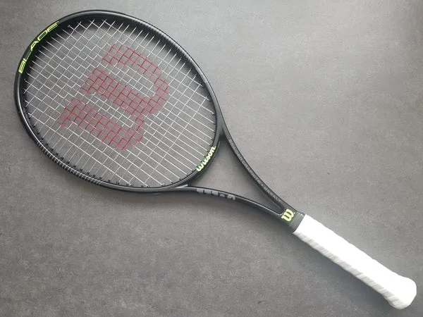 Tennis Rackets With Large Sweet Spot-Wilson H19 Blade 93 (Black/Grey/Green)