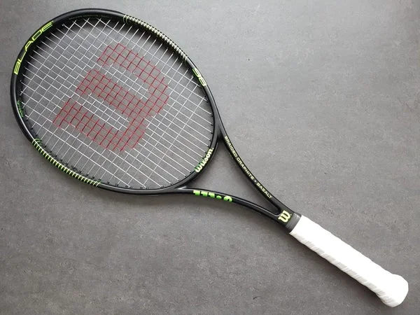 Best Tennis Rackets For Backhands-Wilson H19 Blade 98 Black/Green (18X20)