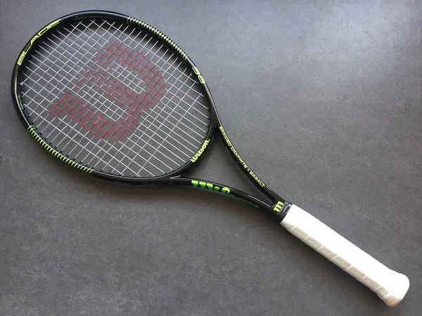 Budget Friendly Tennis Rackets-Wilson H19 Blade 98 Black/Green