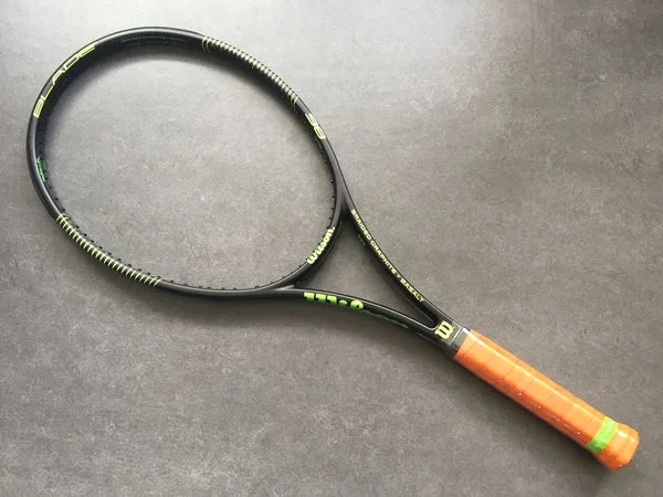 Popular Tennis Rackets-Wilson H19 Blade 98 Black/Green